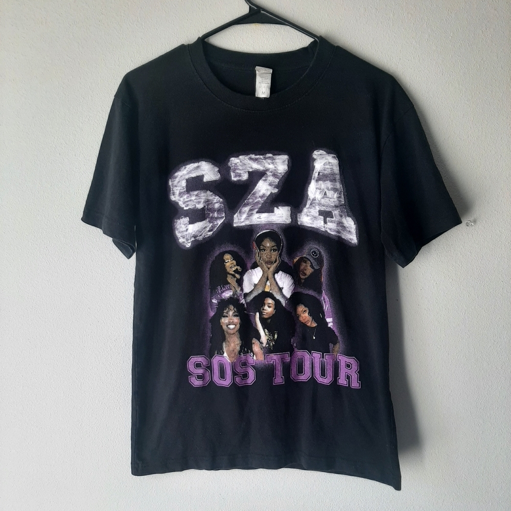 Sza 2023 double sided SOS tour t-shirt